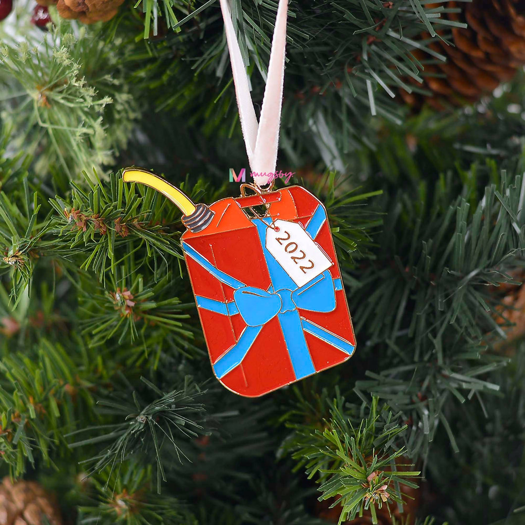 2022 Gas Can Funny Christmas Ornament